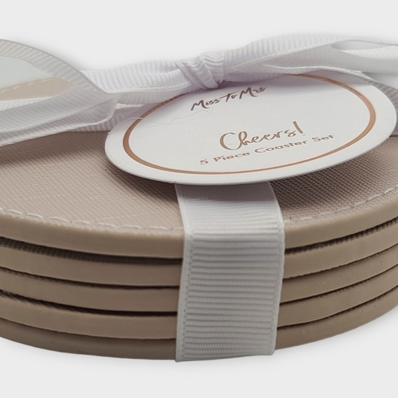 Miss To Mrs 5 pc. Mug  Coaster Set - Picture 9 of 10